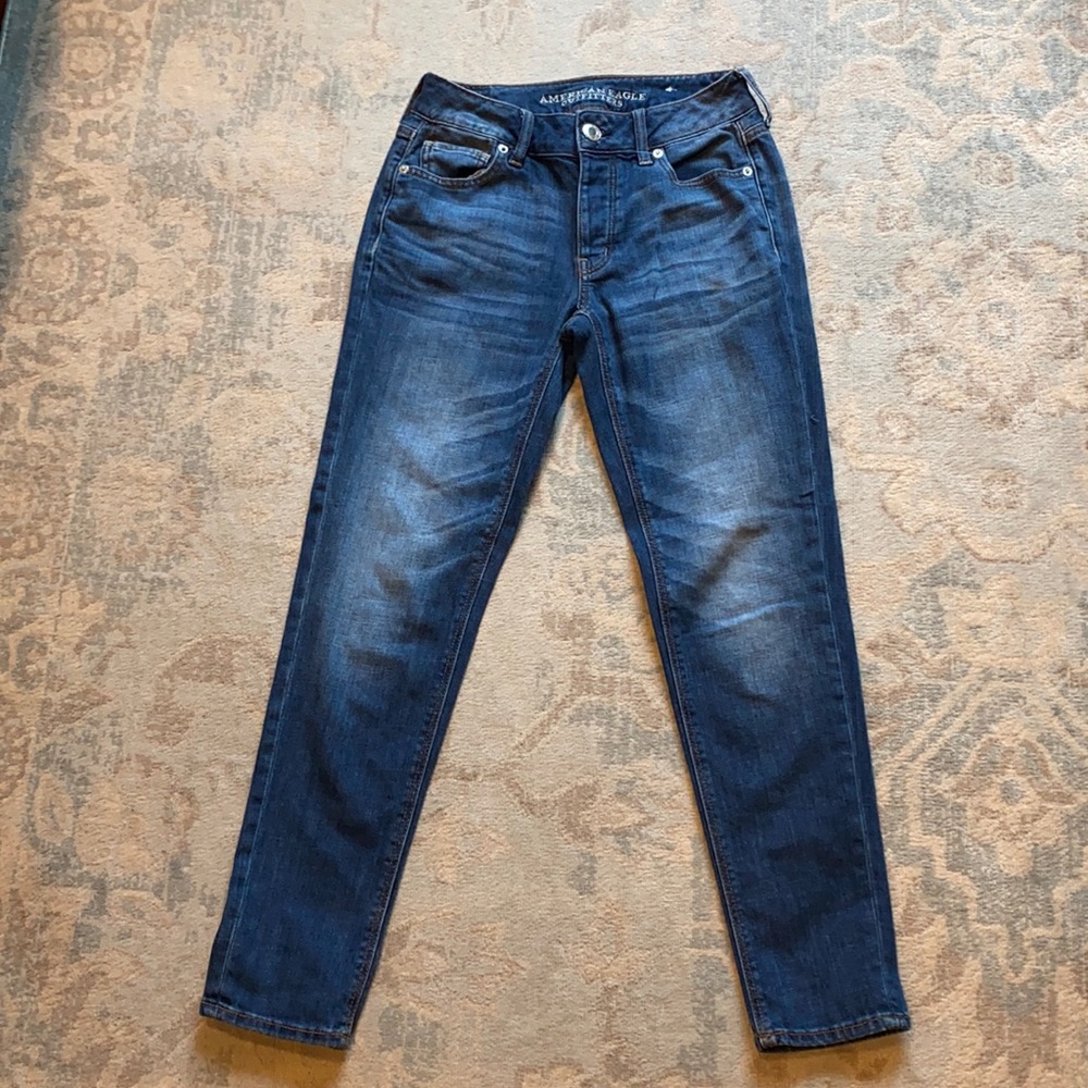 American Eagle Tomgirl Jeans size 0